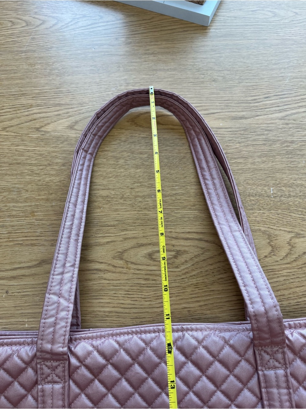 Vera Bradley Quilted Metallic Rose Tote - Picture 11 of 11